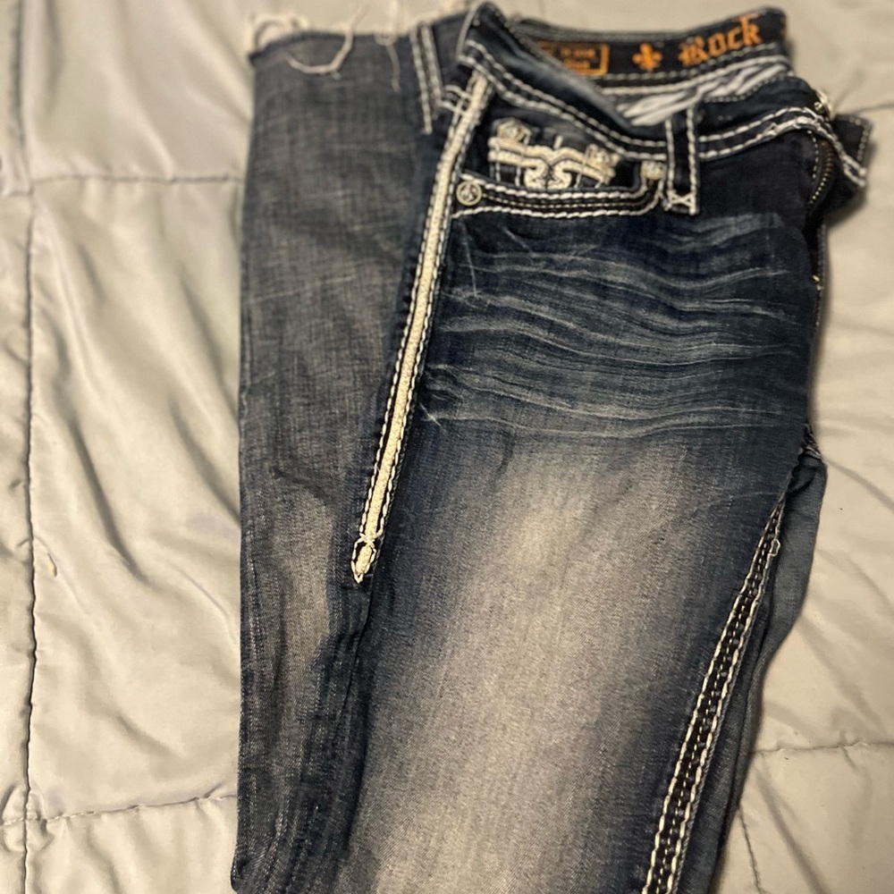 Rock Revival Blue Boot Cut Jeans